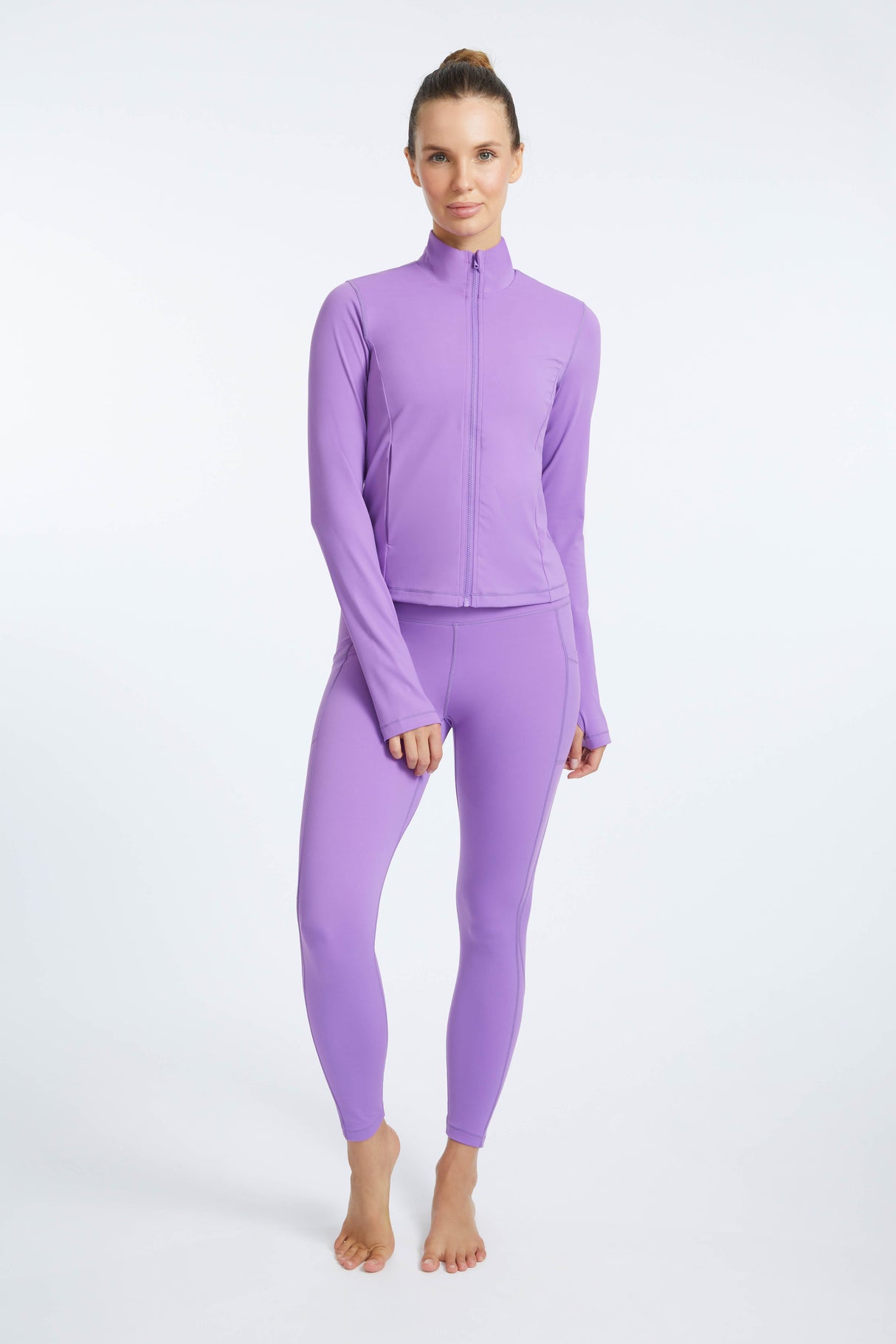 Long Sleeve Zip Front Performance Jacket